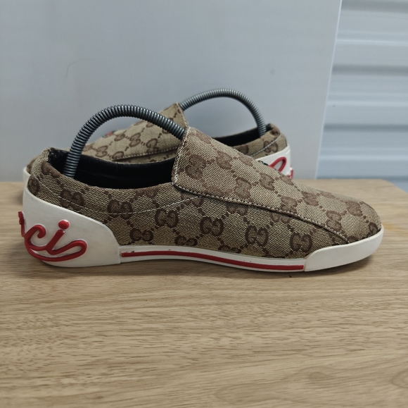 Vintage Gucci Boulevard Men's Sneaker with Straps Size 10 EU Size 43 - Picture 2 of 9